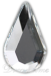 Preciosa Machine Cut Pear Rhinestones