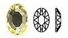 SWAROVSKI ELEMENTS 3212 Oval Rhinestones