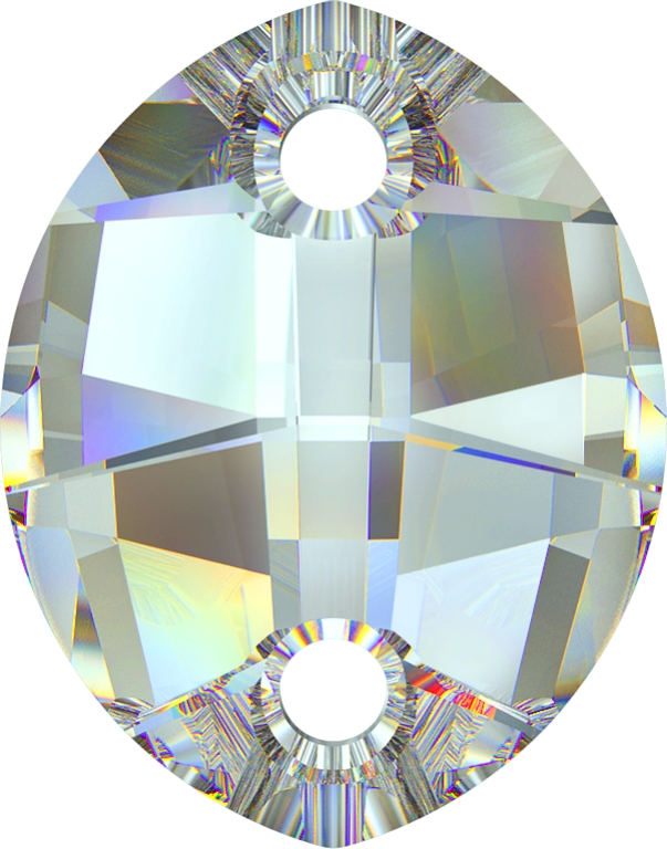 SWAROVSKI ELEMENTS-3224 Pure Leaf Sew On Crystal