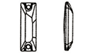 Swarovski 3255 Sew On Cosmic Baguettes