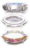 Rhinestones in Sew On Settings