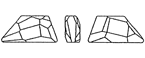 SWAROVSKI ELEMENTS - 4719 Graphic Trapeze Fancy Stone