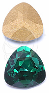 Austrian (Swarovski) Vintage Triangles #4723