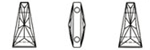 SWAROVSKI ELEMENTS 5181 Keystone Bead