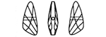 SWAROVSKI ELEMENTS 5590 Wing Bead