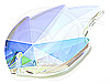 Austrian (Swarovski) Leaf Pendant #6735
