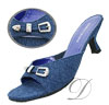 Denim & Glitz Heels