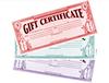 Gift Certificates