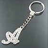 Crystalized Initial Key Chains