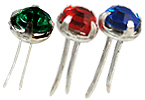 Rhinestone Mini Brads