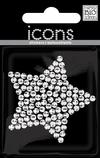Rhinestone Stickers - Stars, Crowns, Emblems, Icons, Flowers