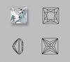 SWAROVSKI ELEMENTS - 4447 Princess Squares