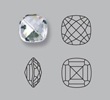 SWAROVSKI ELEMENTS - 4461 Classical Squares