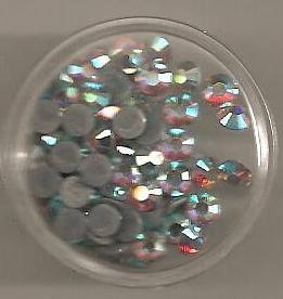 Swarovski Hot Fix Rhinestones in Re-Usable Containers