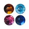 Acrylic (Plexiglas, Lucite) Flatback Rhinestones Round Faceted