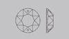 SWAROVSKI ELEMENTS 3202 Round Rhinestones
