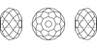SWAROVSKI 5041 Faceted Rondelle Beads Large Hole