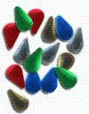 Iron On Teardrops (Pears)