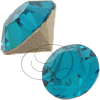 SWAROVSKI 1028 Round Rhinestones pp17 Blue Zircon