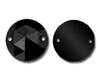 Sew on Acrylic Rhinestones 18mm Jet