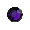 Acrylic (Plexiglas) Flatback Rhinestones Round Faceted 7mm Amethyst