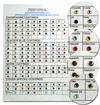 Swarovski 2028 Rhinestones FlatBack Special Coatings Color Chart