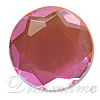 Acrylic (Plexiglas) Flatback Rhinestones Round Faceted 15mm