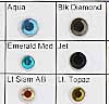 Economy Rhinestone Color Chart