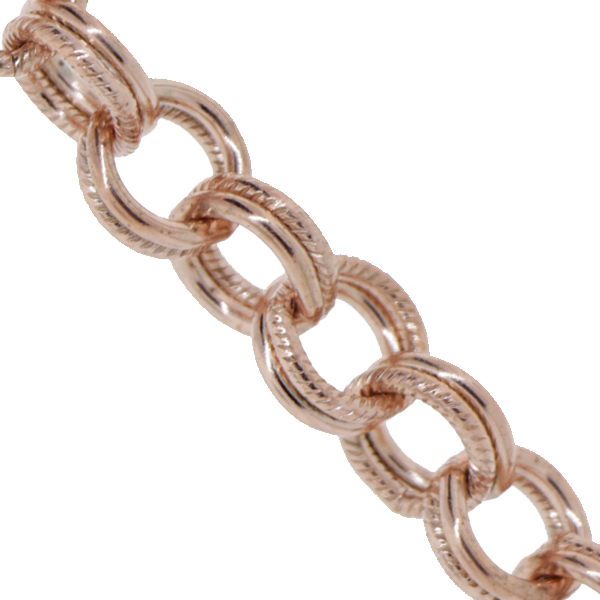 CleverDelights 4x6mm Cable Chain - Gold Color - 30 Feet