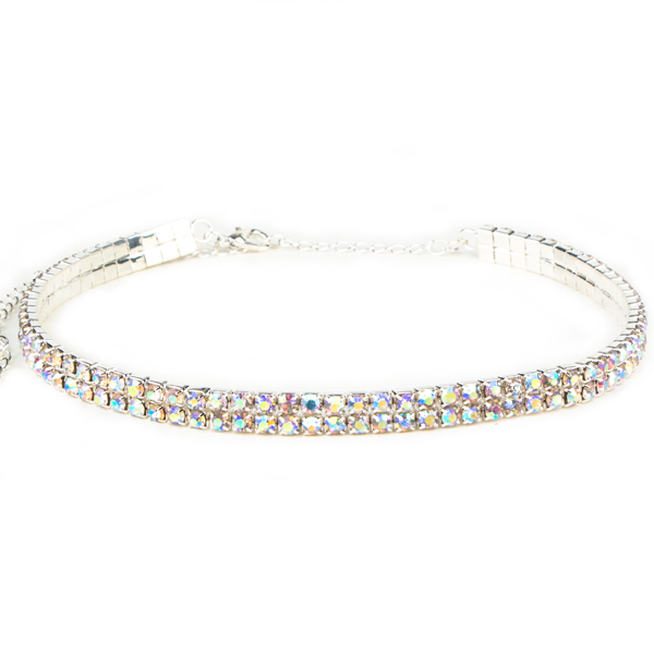 Buy Wholesale China Rhinestone Shiny Chokers Necklaces, New