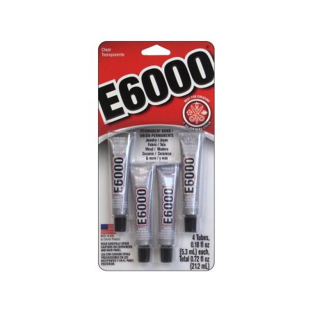 MINI SIZE E6000 Glue E6000 Strong Craft Glue for Cabochons, Bails 0.18oz  mini Size 1 Pc 