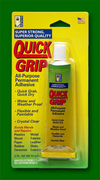 Gem-tac Glue Mini .17 Oz Bottle Made for Fabric Ideal for Gluing  Rhinestones Onto Fabric 